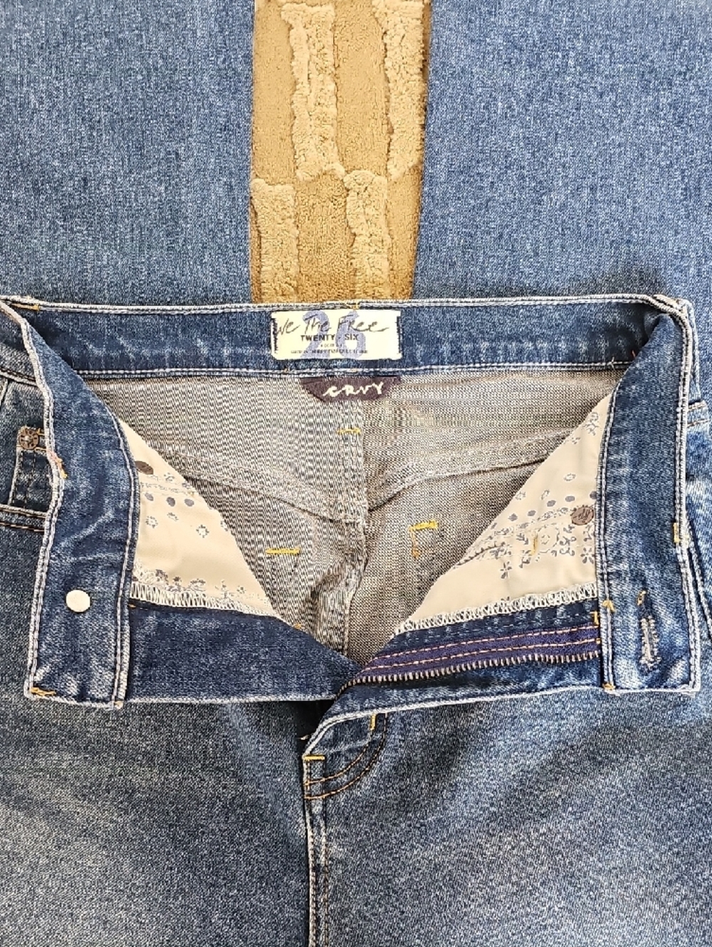 We The Free Medium Blue Flare Jeans - Picture 6 of 6